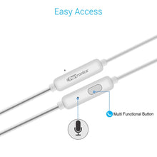 Load image into Gallery viewer, Portronics Conch Beta in-Ear Wired Earphone, 1.2m Tangle Free Cable, in-Line Mic, Noise Isolation 3.5mm Aux Port and High Bass, for All Android &amp; iOS Devices