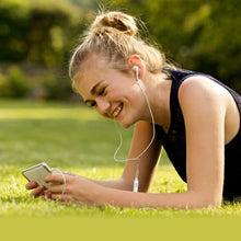 Load image into Gallery viewer, Portronics Conch Beta in-Ear Wired Earphone, 1.2m Tangle Free Cable, in-Line Mic, Noise Isolation 3.5mm Aux Port and High Bass, for All Android &amp; iOS Devices